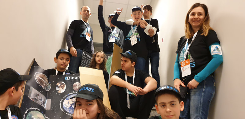 Η ομάδα Binaries στον προκριματικό FIRST LEGO League